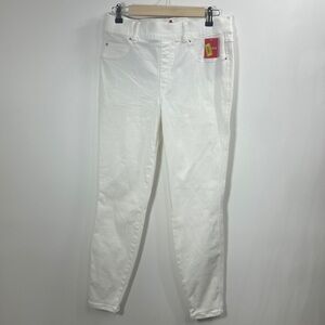 SPANX White Skinny Jeans size large.NWT